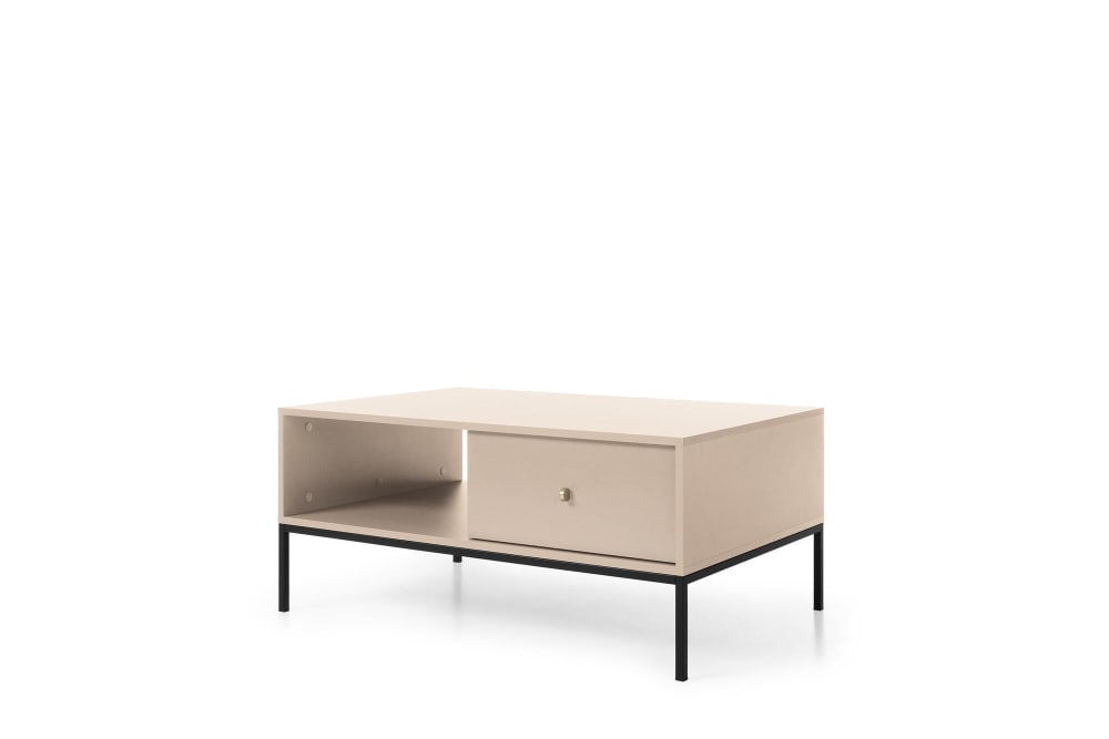 Table basse coloris beige