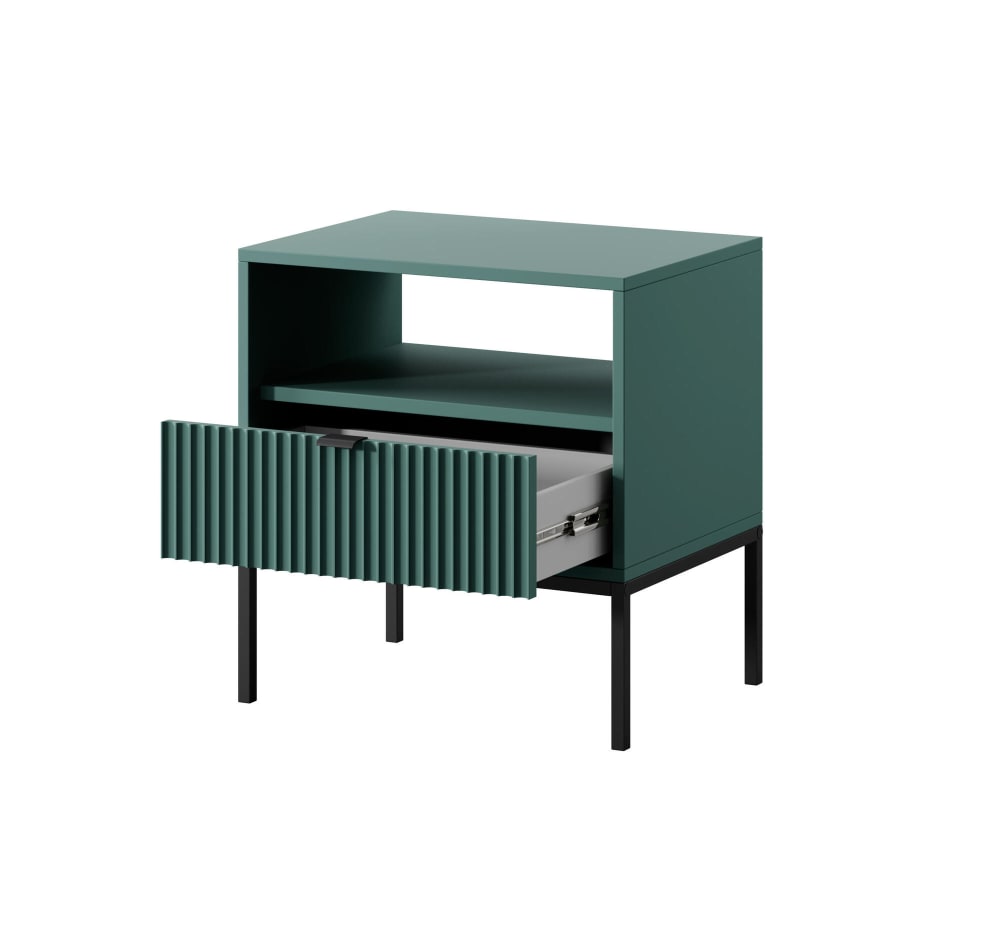 Nachttisch Grün Schwarz 54 x 39 x 56 cm - Maisons Du Monde