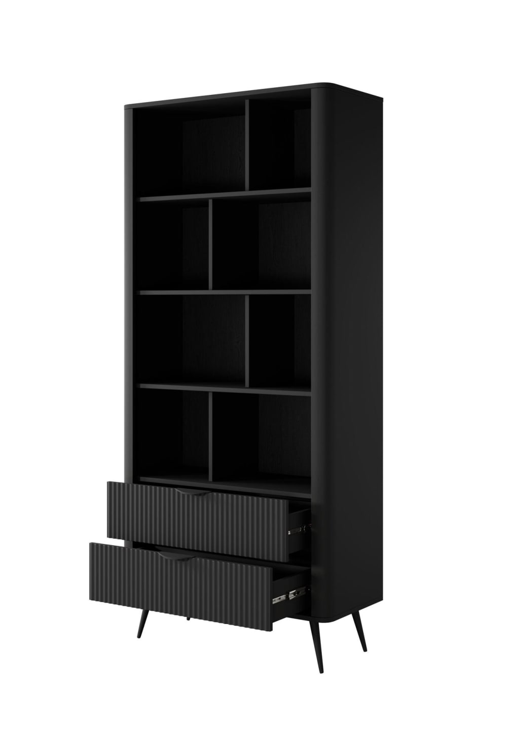 Vitrine Schwarz 88 x 38 x 194 cm - Maisons Du Monde