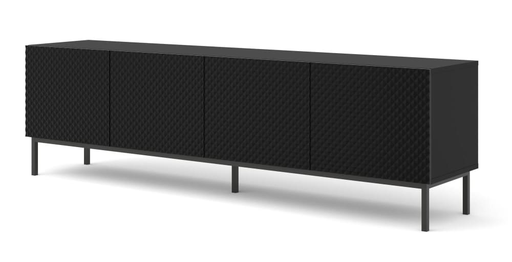 Meuble TV coloris noir