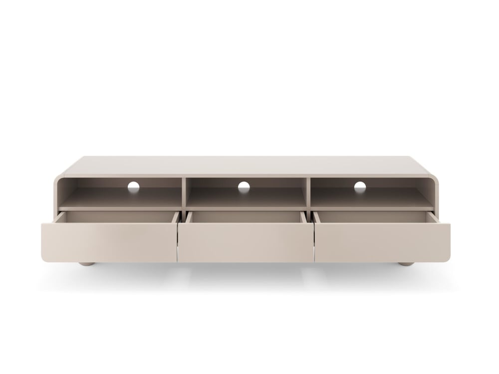 Meuble TV coloris beige - 180