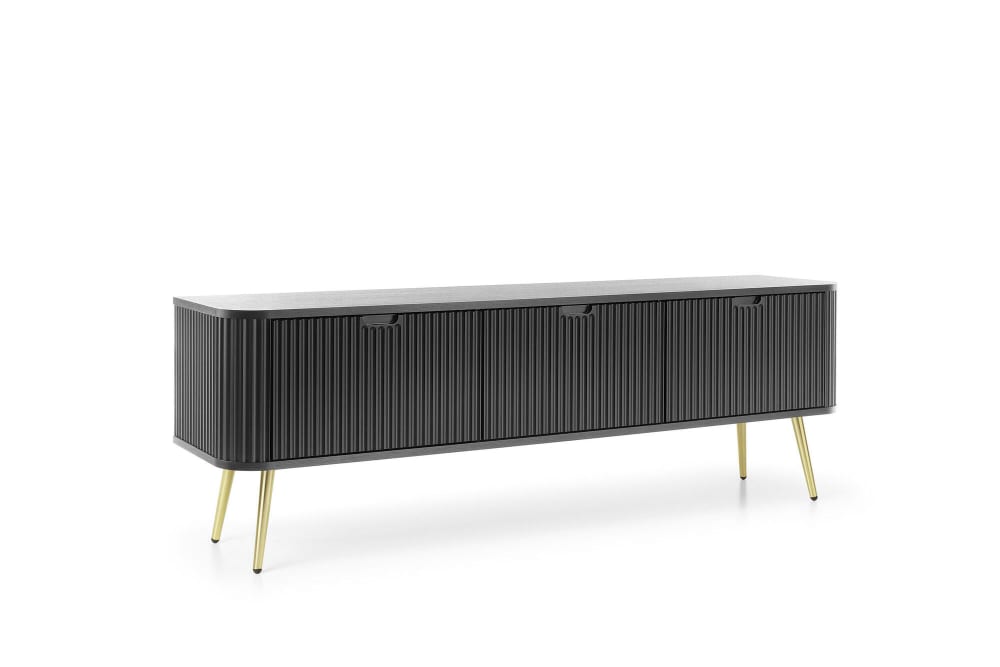 Meuble TV coloris noir