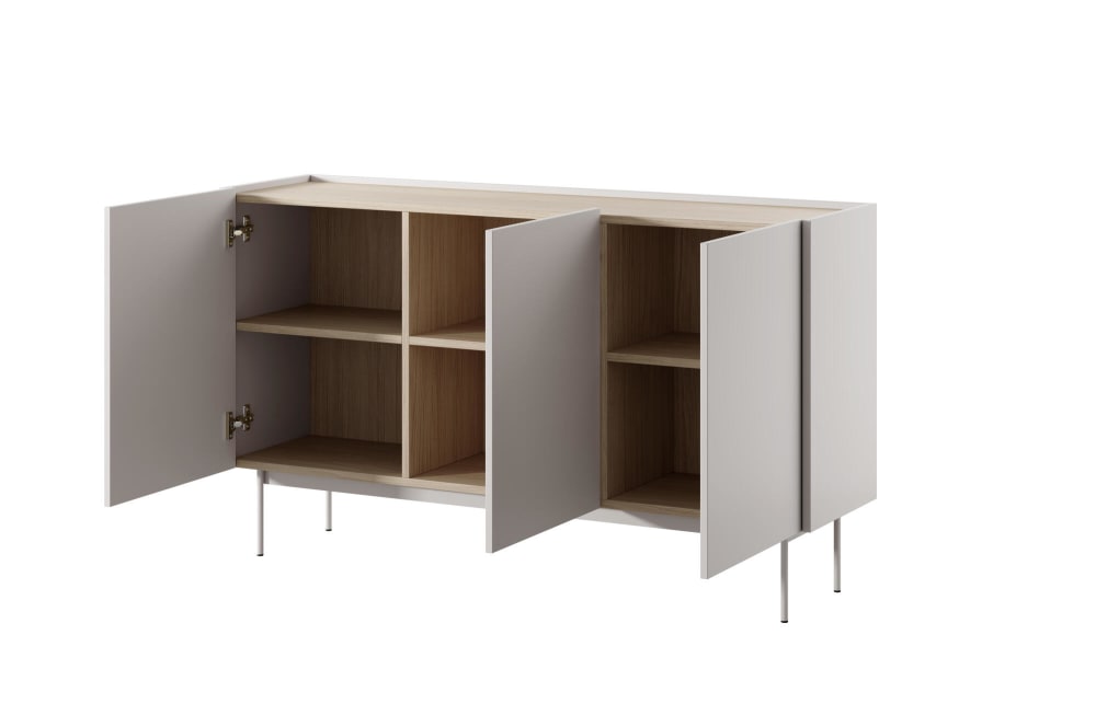 Sideboard Beige 144 x 37 x 83 cm - Maisons Du Monde