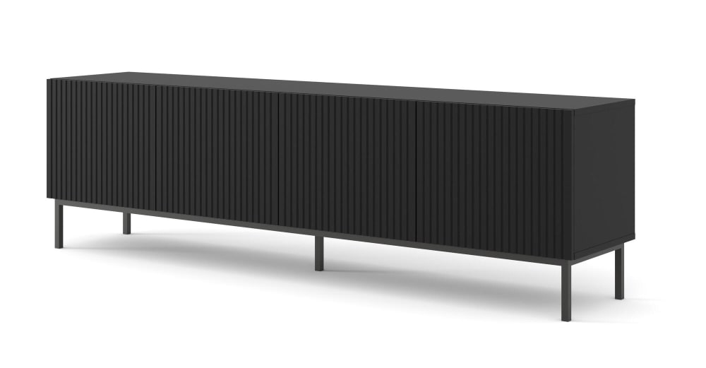 Meuble TV coloris noir