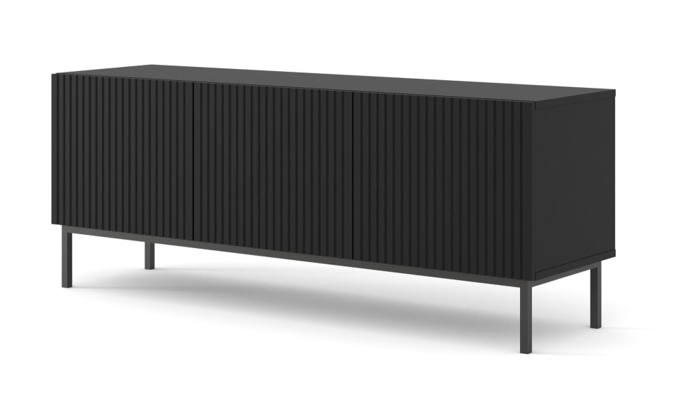 Meuble TV coloris noir