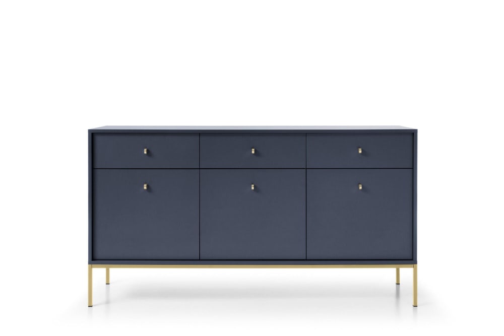 Sideboard Blau 154 x 39 x 84 cm - Maisons Du Monde