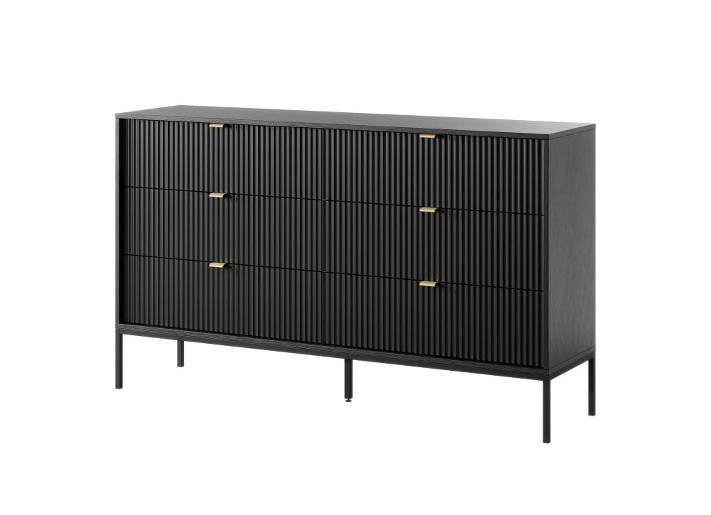 commode coloris noir