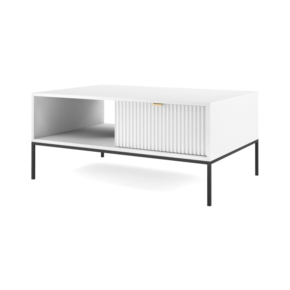 Table basse coloris blanc