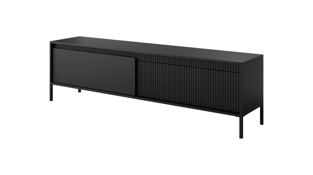 Meuble tv coloris noir - 187