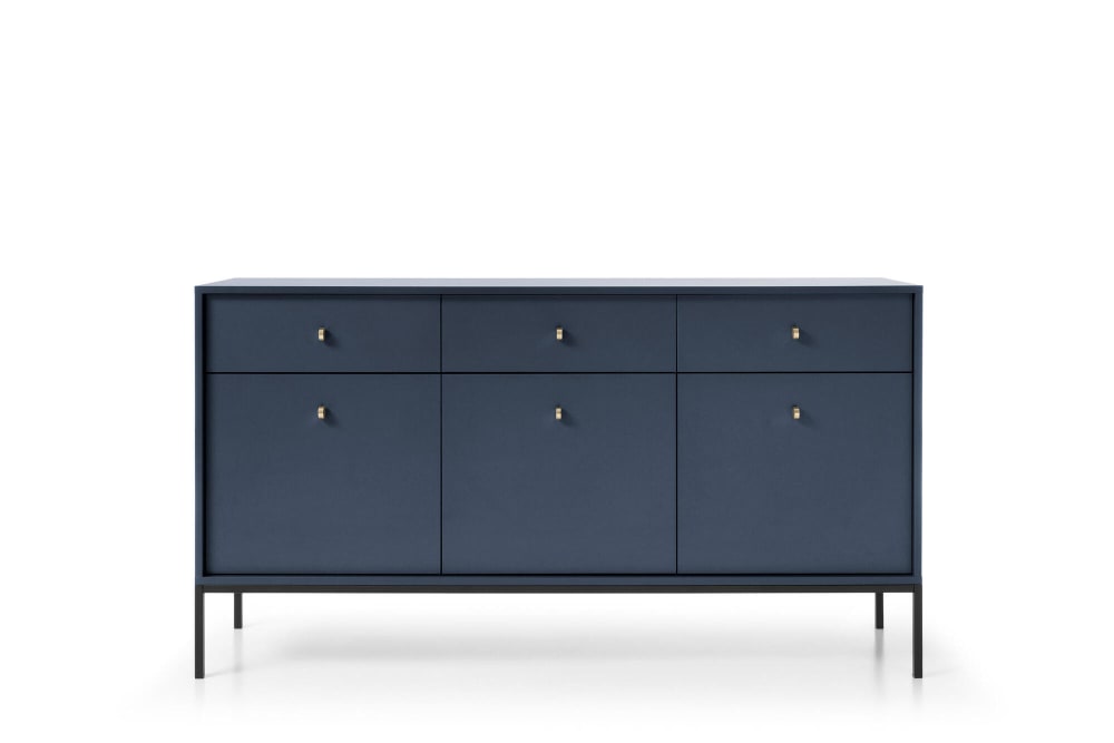 Sideboard Blau 154 x 39 x 84 cm - Maisons Du Monde