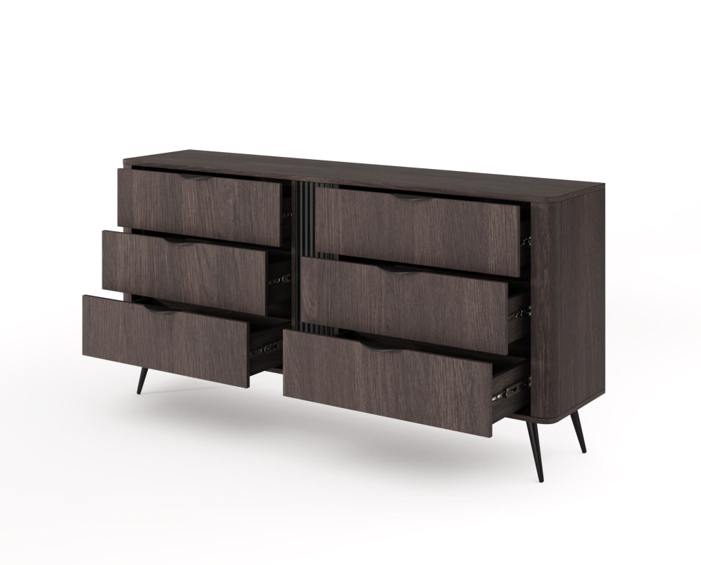 Kommode Braun 163 x 38 x 81 cm - Maisons Du Monde