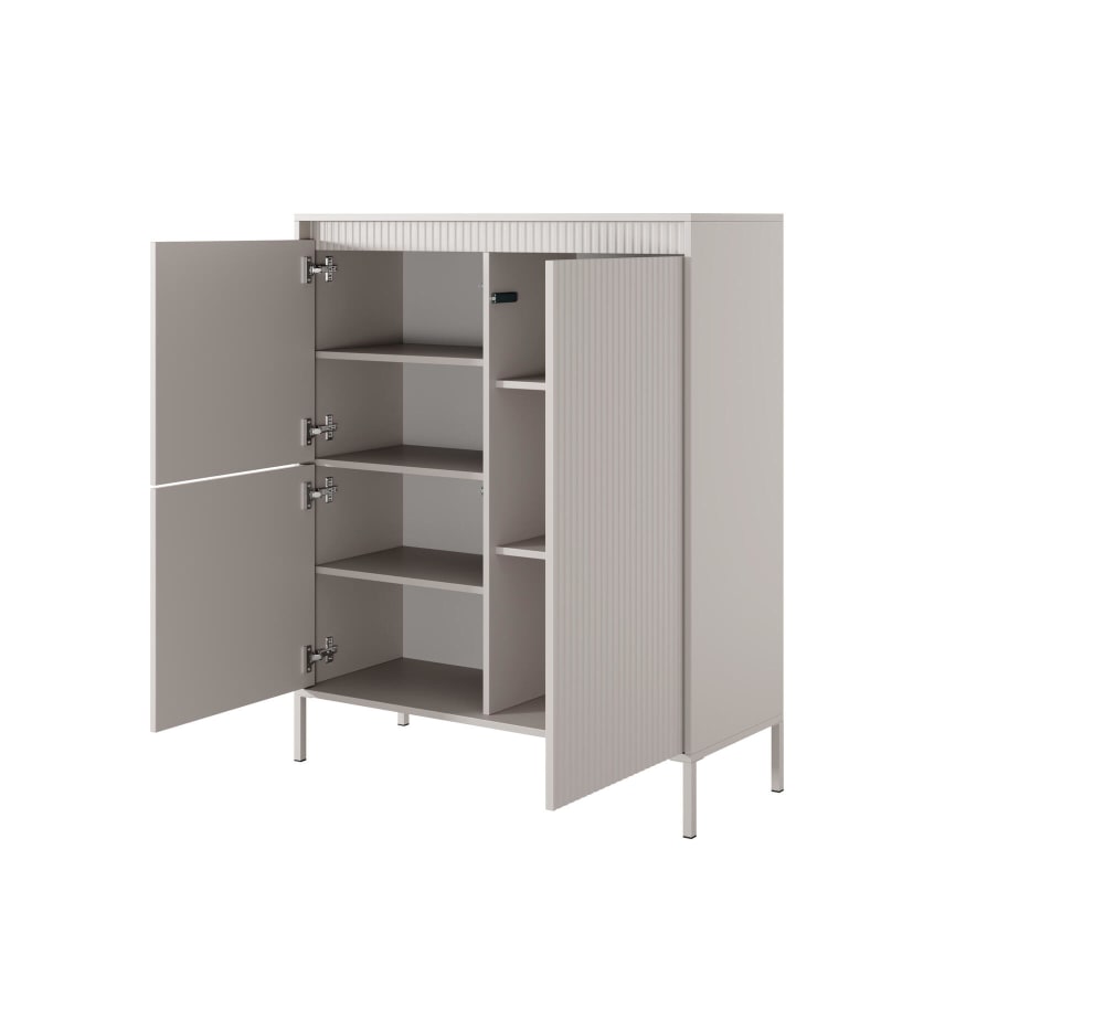Sideboard Weiß 103 x 39 x 123 cm - Maisons Du Monde