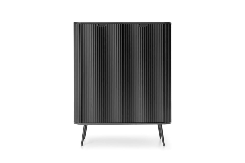 Sideboard Schwarz 103 x 39 x 129 cm - Maisons Du Monde