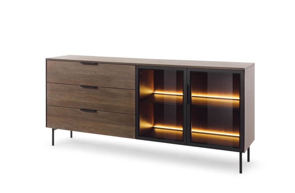 buffet coloris marron
