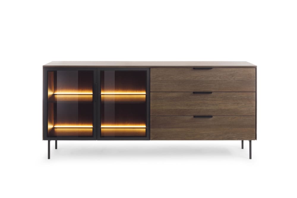 Sideboard Braun 181 x 39 x 83 cm - Maisons Du Monde