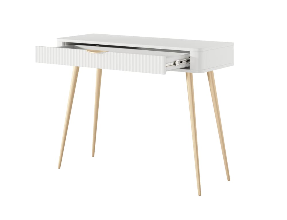 Konsolentisch Weiß 100 x 38 x 78 cm - Maisons Du Monde