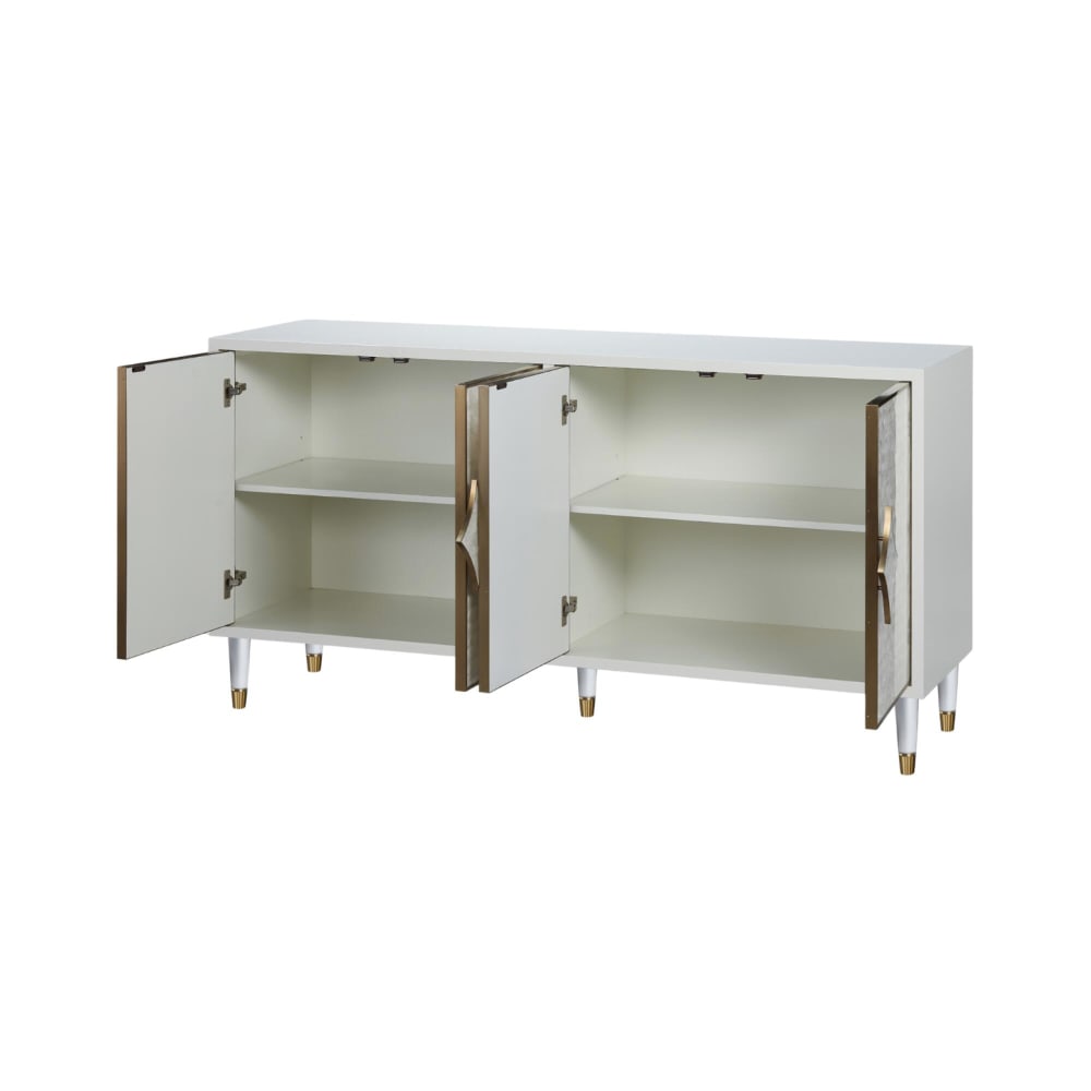 Sideboard Grau 163 x 48 x 82 cm - Maisons Du Monde