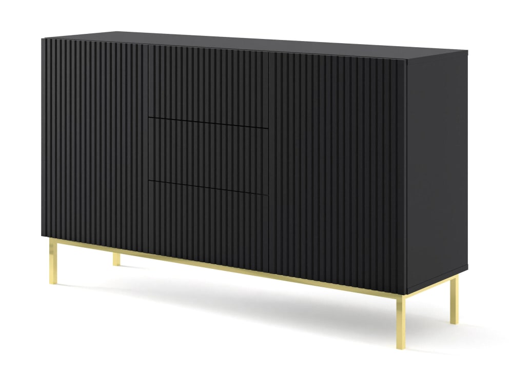 buffet coloris noir et