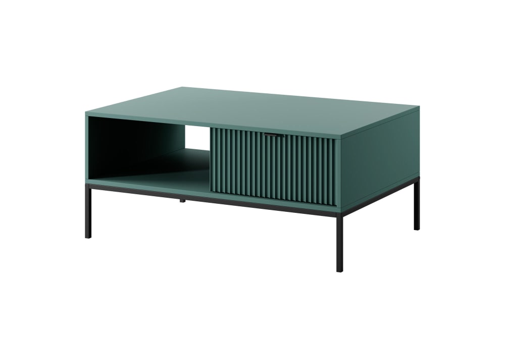 Table basse coloris vert