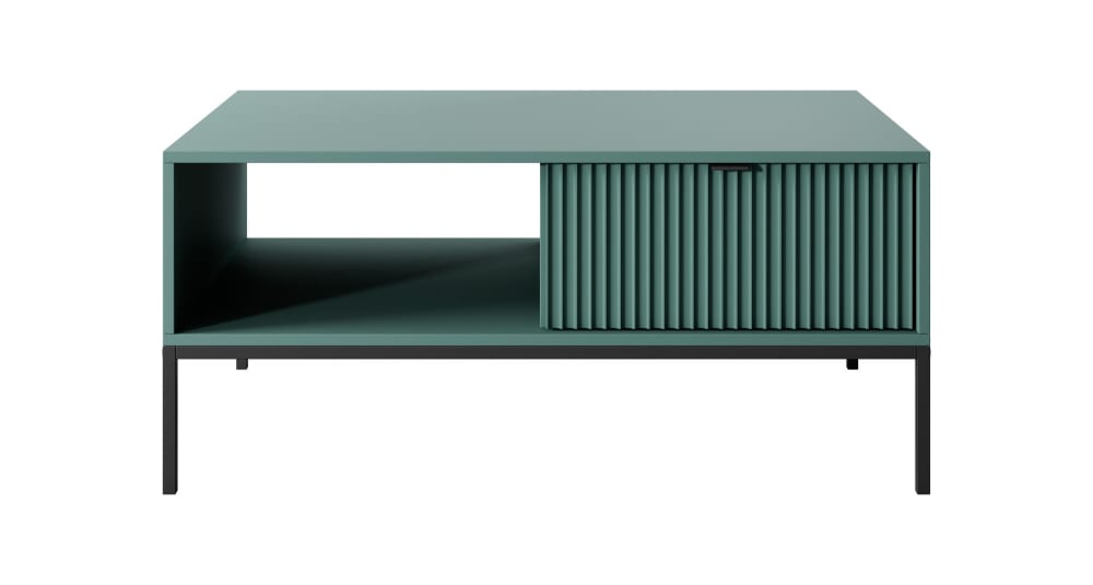 Couchtisch Grün Schwarz 104 x 68 x 48 cm - Maisons Du Monde