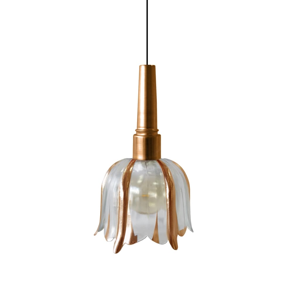 Suspension métal  cable - cuivre