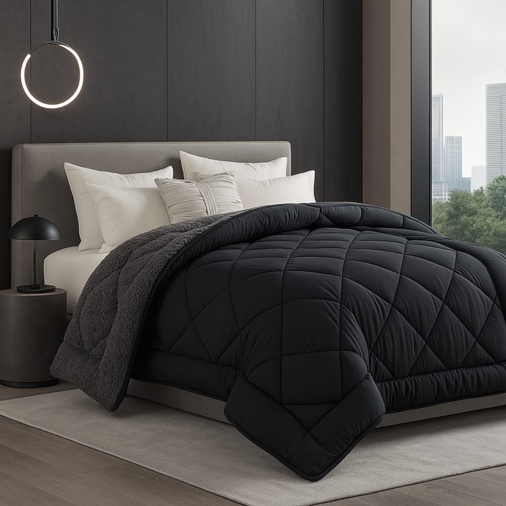 Wendedecke sommer winter mikrofaser 140x200 cm - Maisons Du Monde