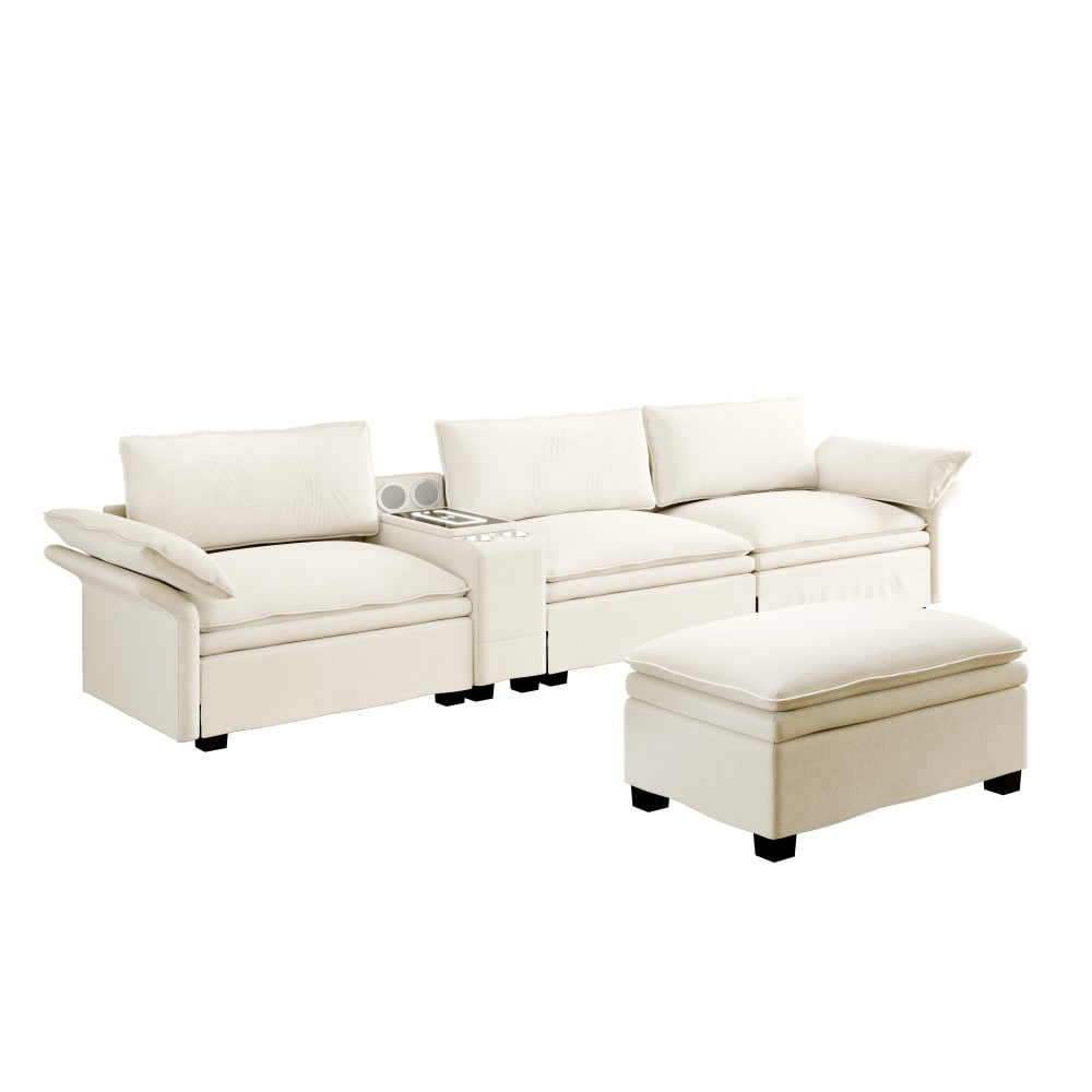 Canapé modulaire multifonction