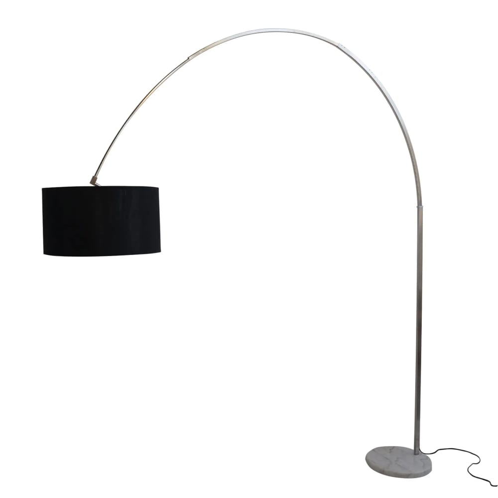Lampadaire grand arc - marbre
