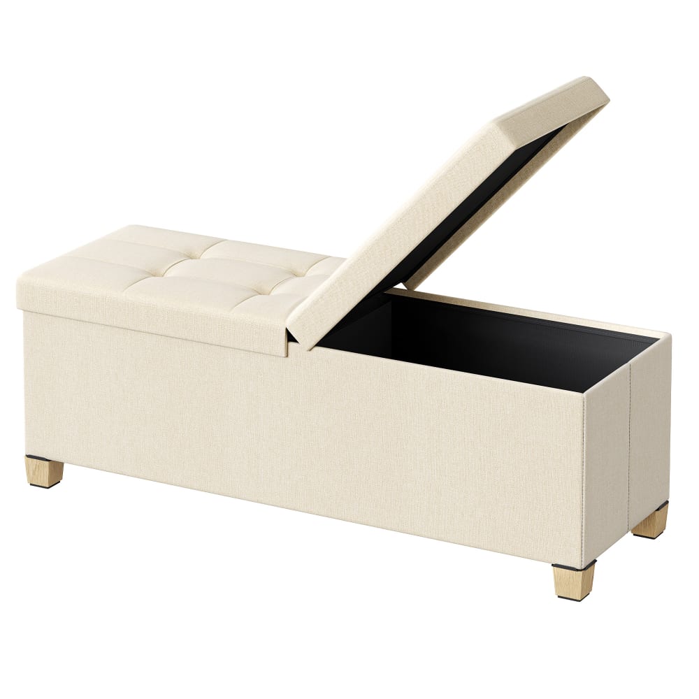 banc de rangement pliable - pieds