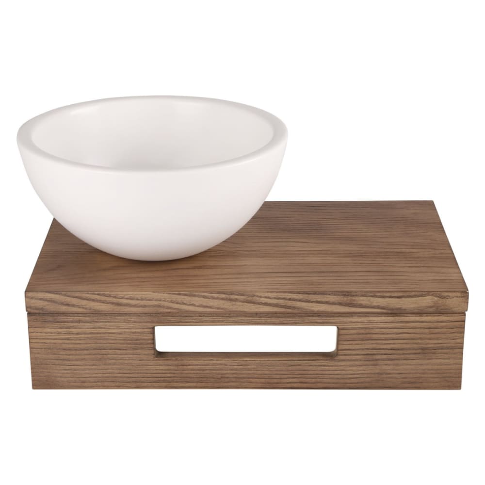Waschtischplatte  Braun Holz H15xB28.5xL44cm - Maisons Du Monde