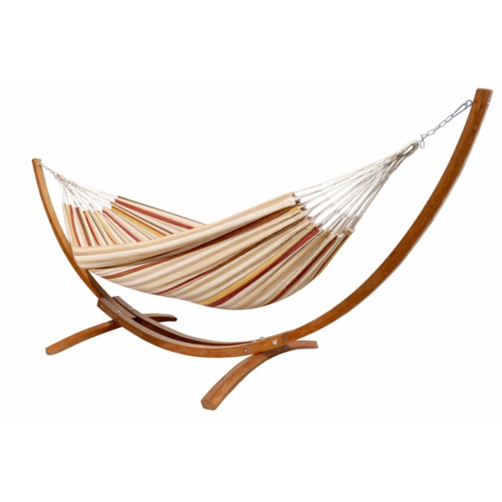 hamac l en coton multicolore