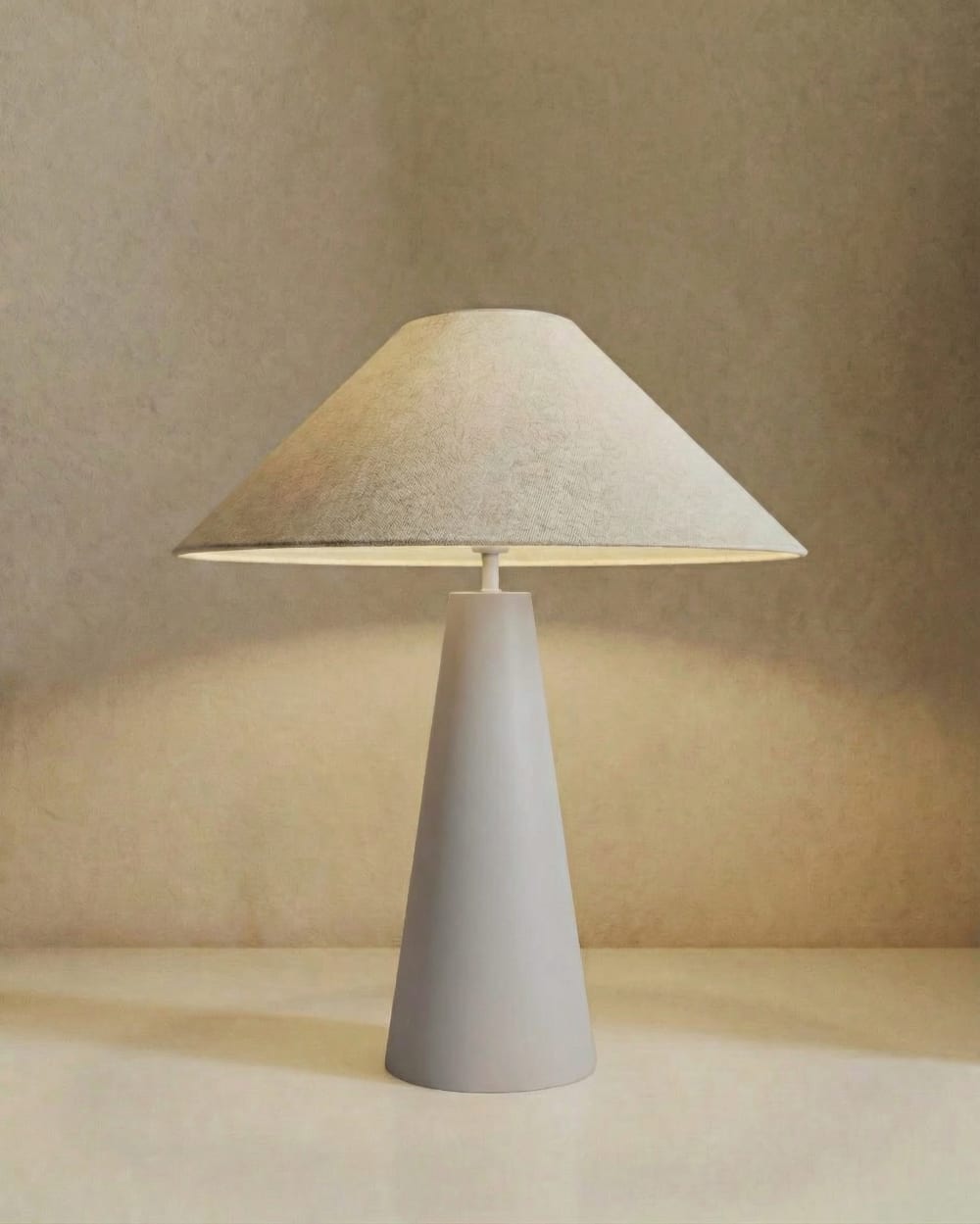 Lampe de table en bois couleur noire et naturelle de 56cm — vue 3