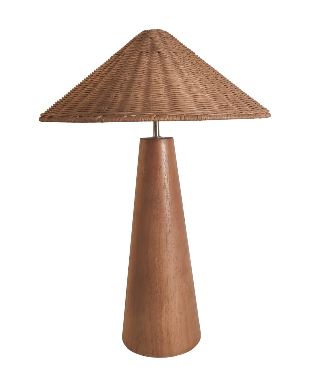 lampe de table en bois