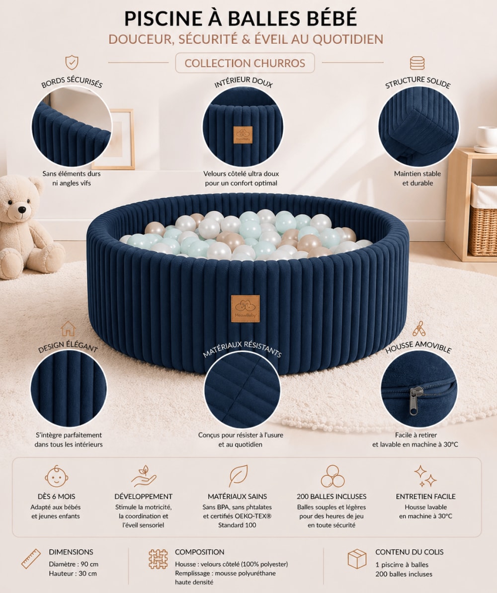 Bällebad für Babys ohne Bälle - Maisons Du Monde