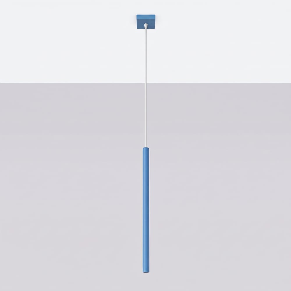 Hängeleuchten aus Stahl in hellblau - Maisons Du Monde