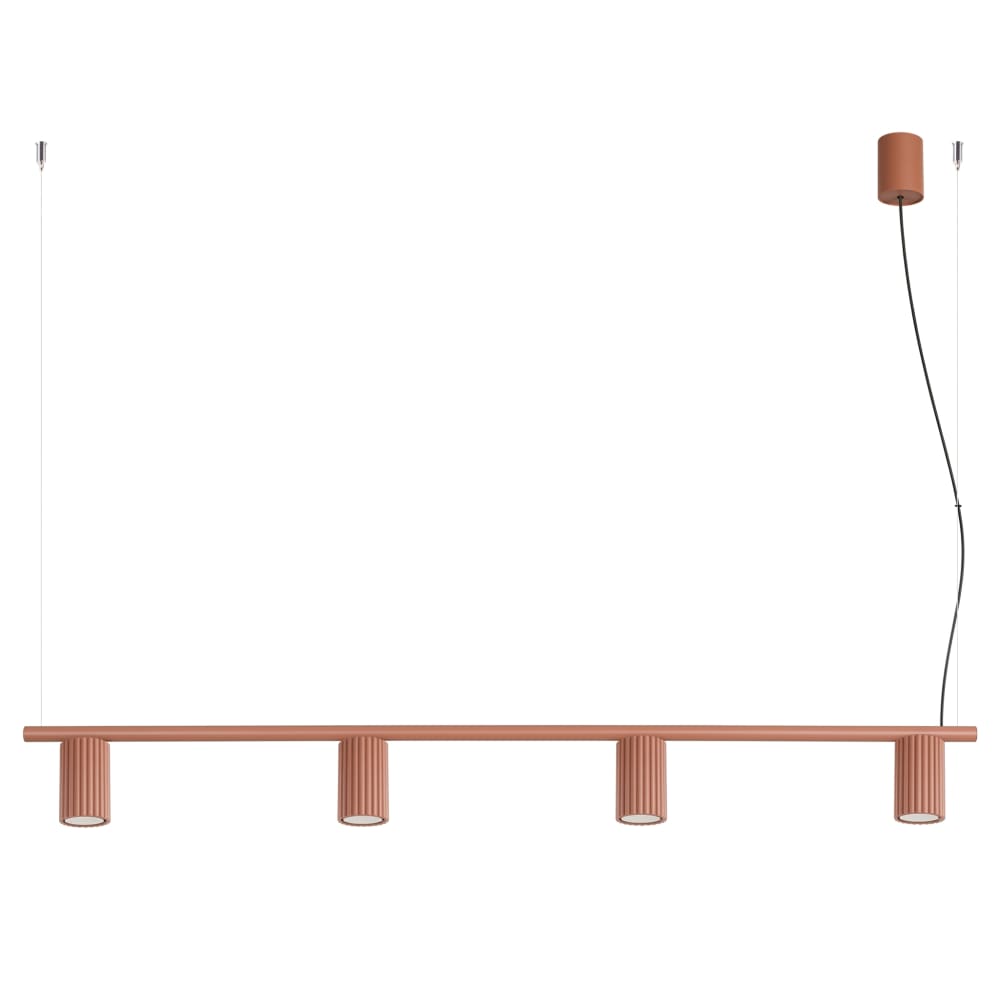 lustres aluminium ocre