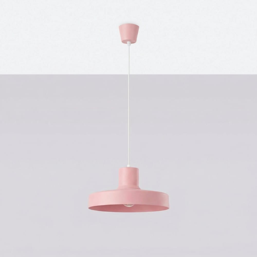 Hängeleuchten aus Stahl in rosa - Maisons Du Monde