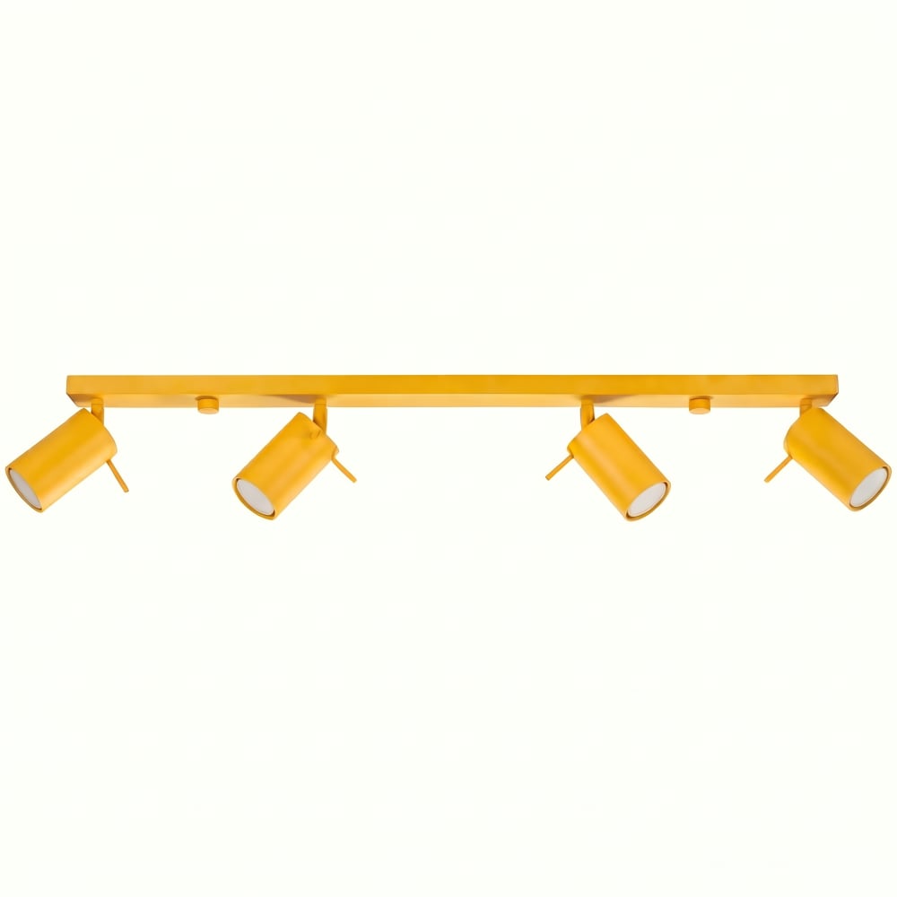 Plafonniers acier jaune