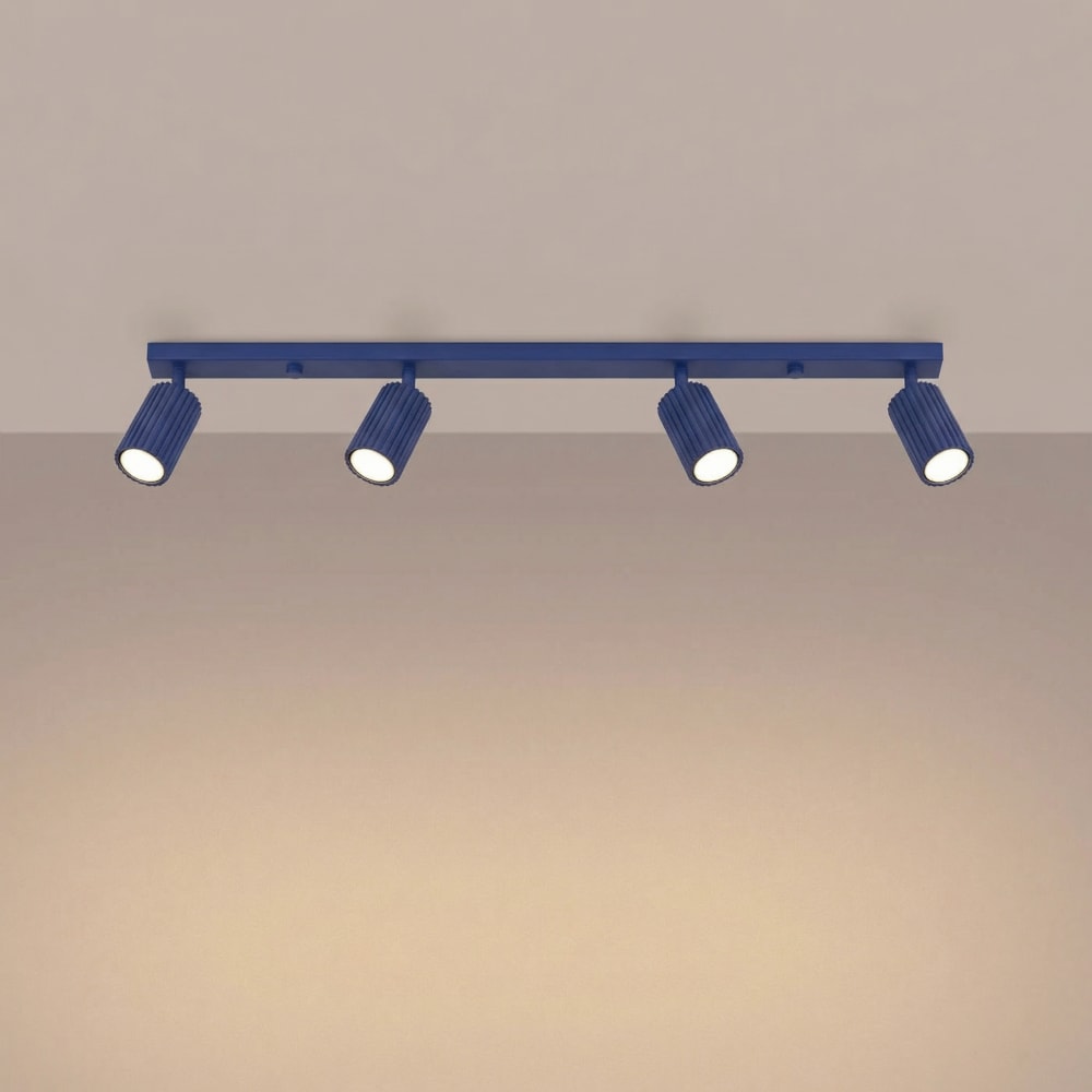 Plafonniers aluminium outremer h 16.5 cm — vue 4