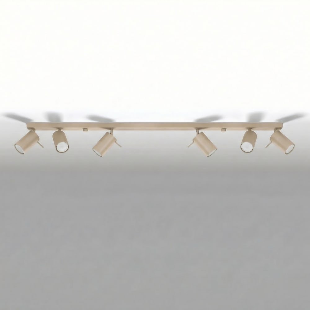 Plafonniers acier taupe h 16 cm — vue 3