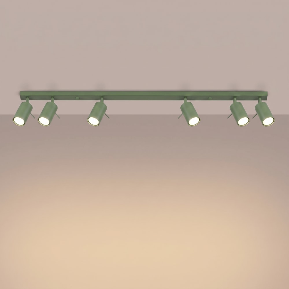 Plafonniers acier sauge h 16 cm — vue 4