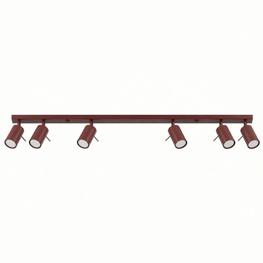 plafonniers acier bordeaux