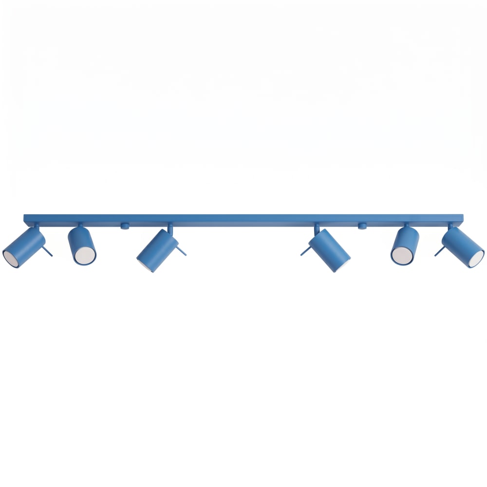Plafonniers acier bleu - clair