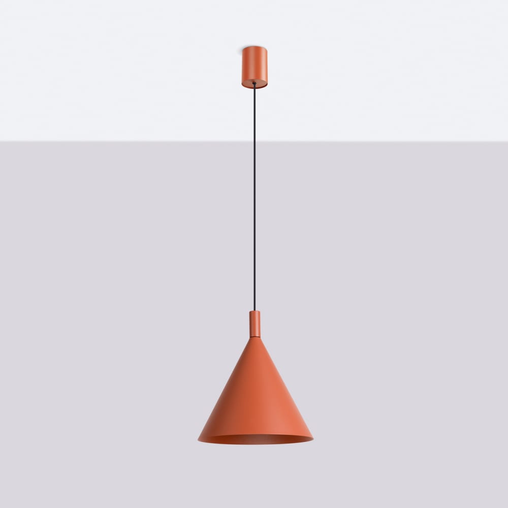 Hängeleuchten aus Stahl in rotocker - Maisons Du Monde