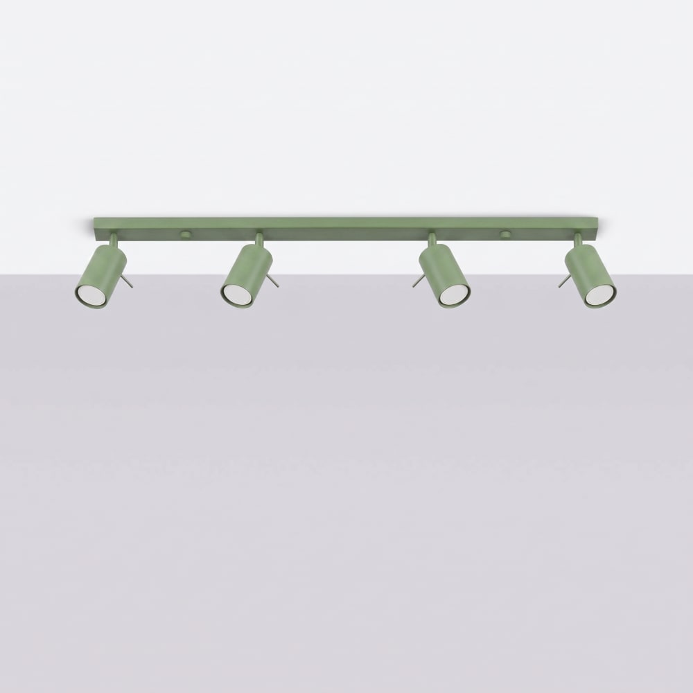 Plafonniers acier sauge h 16 cm — vue 3
