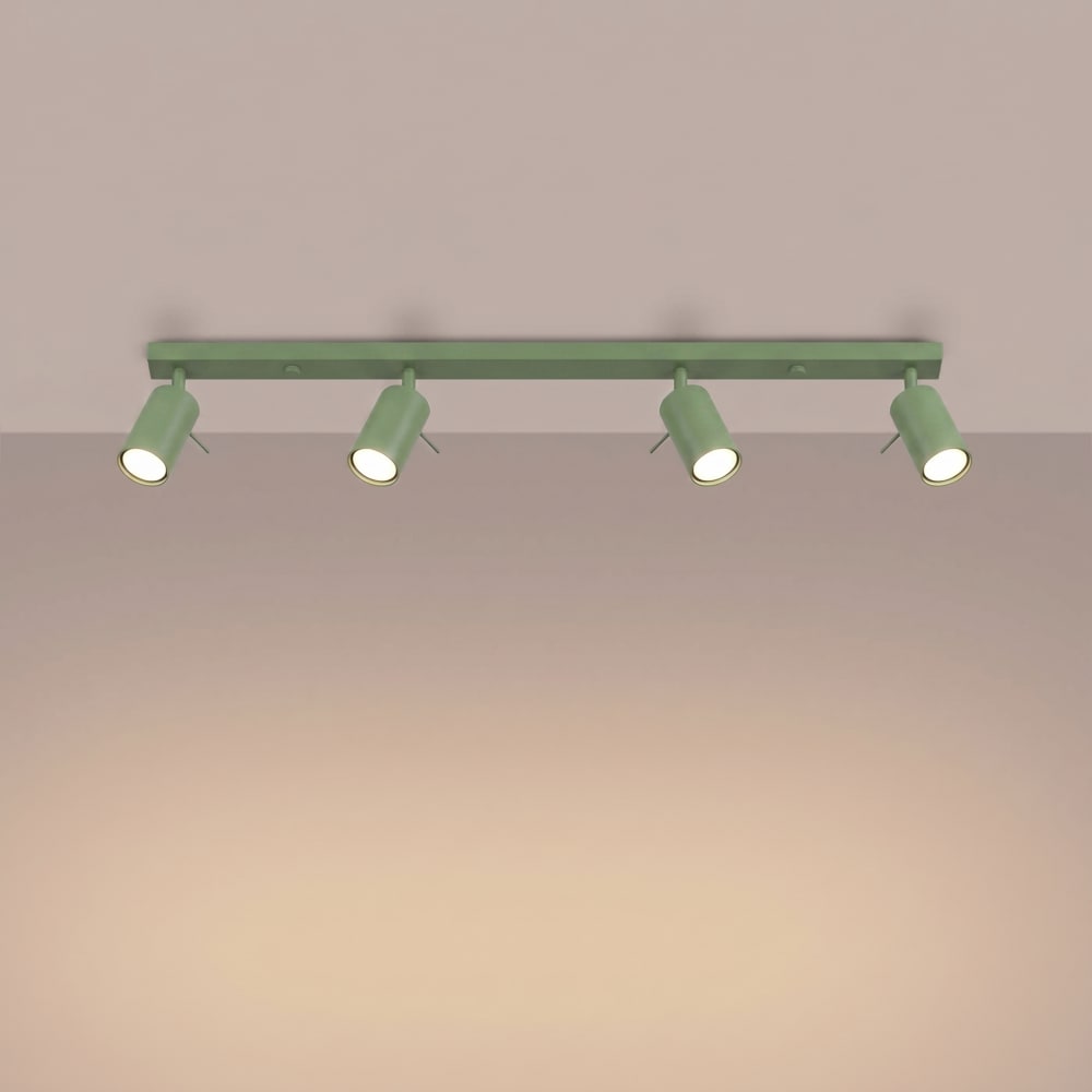 Plafonniers acier sauge h 16 cm — vue 4