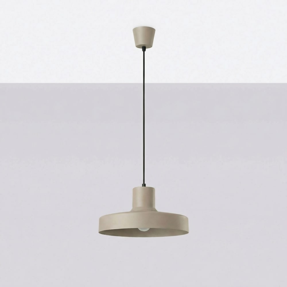 Hängeleuchten aus Stahl in taupe - Maisons Du Monde