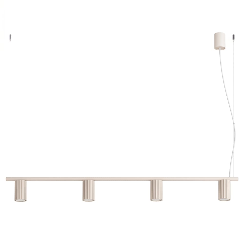 lustres aluminium beige
