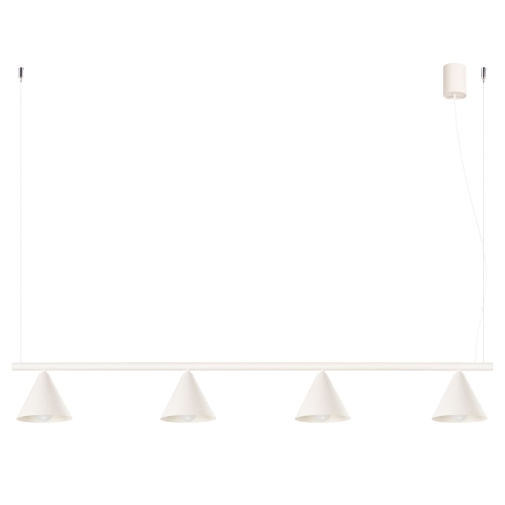 lustres acier beige h