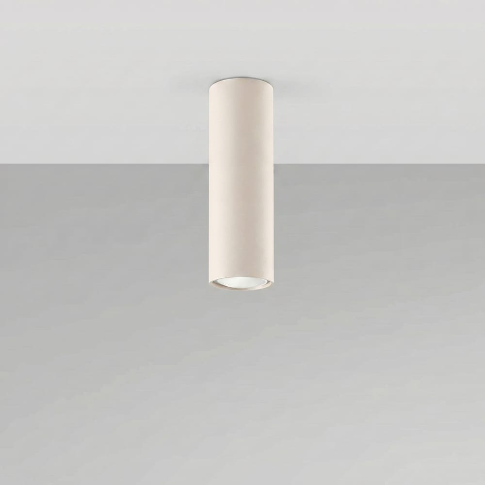 Plafonniers acier beige h 20 cm — vue 3